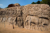 Mamallapuram - Tamil Nadu. The Arjuna's Penance.